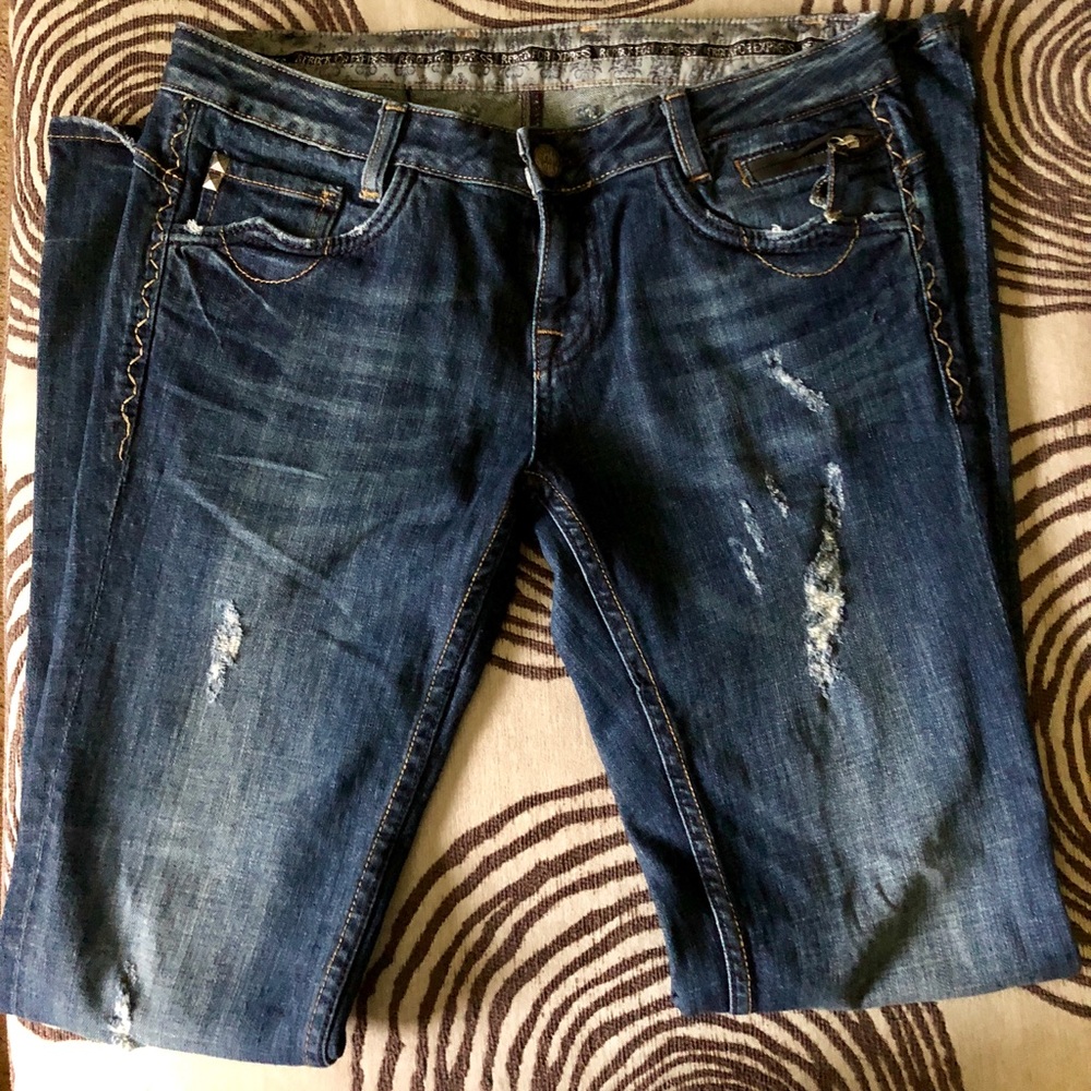 Express ReRock Bootcut Jeans
